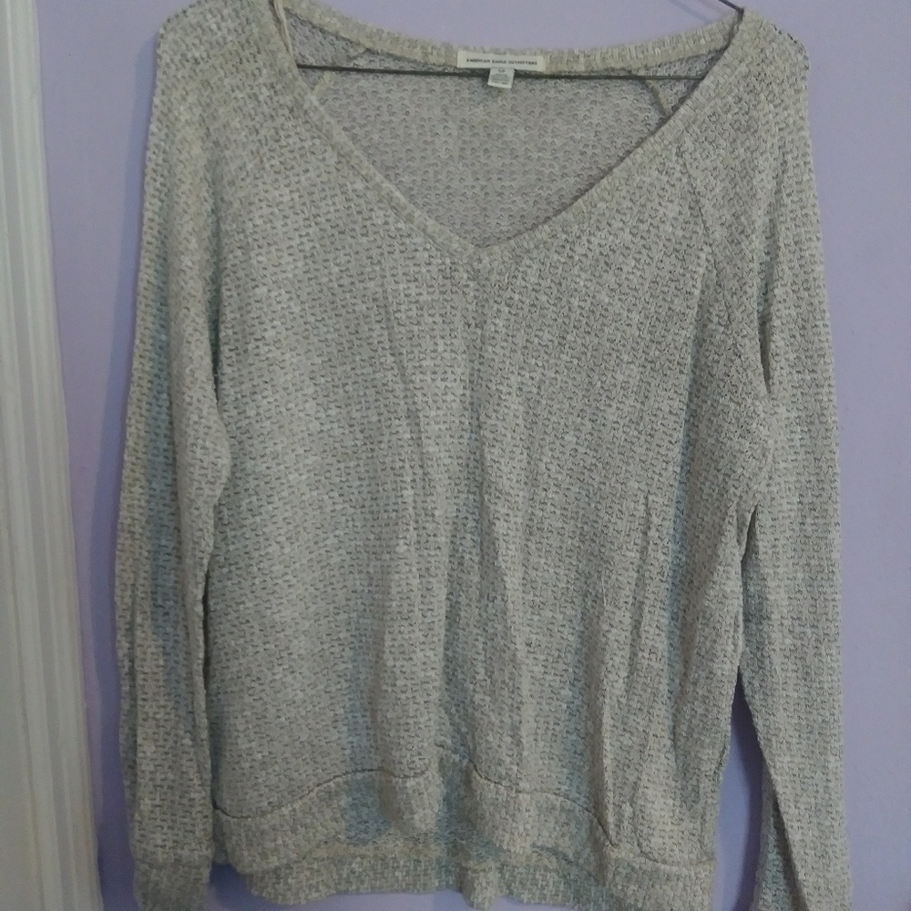 AE cropped sweater